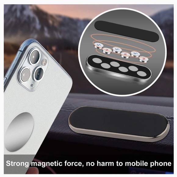 Set of Magnetic Multifunctional Mounts Phone Keys - Picture 2 of 12